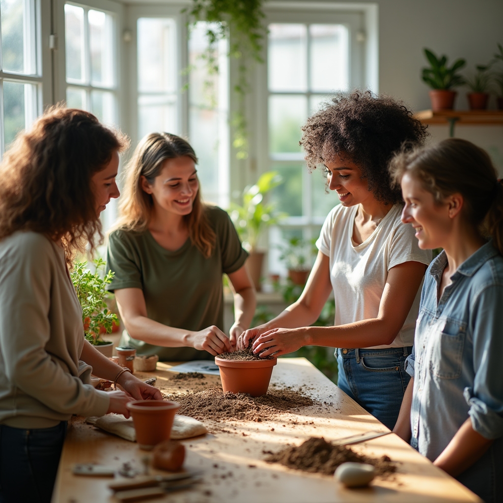 Corso di preparazione del suolo e substrati per vasi urbani